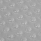 Adhesive rubber pads x 100 supplied in sheets