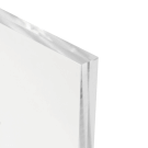 Premium Poster Display Block made from 10mm thick clear acrylic
