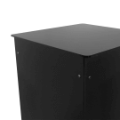 Flat pack pedestal display stand