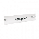 Standoff door sign made from 5mm Perspex acrylic