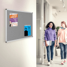 Fire resistant school notice boards