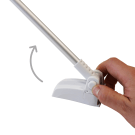 Easy adjustable angle for under or over shelf fixing