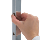 Each arm can be independently height adjusted