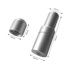 Floor and ceiling fixings for rod display