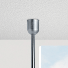 Ceiling and Floor Rod Fixings for rod display