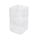 Four sided menu holder made from acrylic