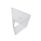 Menu Holder with clips inside to secure your paper inserts in place