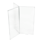 Acrylic Menu Holder with Six Faces