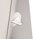 Cardboard Showcard is easy to assemble