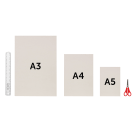 Printed Show Cards available in A3, A4 and A5 sizes