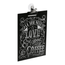 Bulldog Clip with Chalkboard