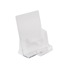 A5 Leaflet Holder with a Business Card Pocket