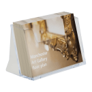 A6 countertop leaflet holder landscape