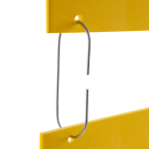 C hooks are designed to connect posters and POS displays