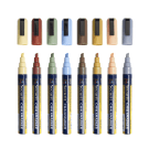 Earth coloured chalkboard pens