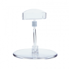 Ticket holder stand is perfect for displaying product names and prices