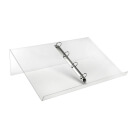 Clear Countertop Lectern Display to fit A4 sheets side-by-side