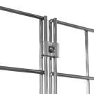 Comes with six Gridwall Panel Joining Clips