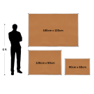 Cork Pin Board with 3 different sizes available