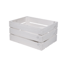 White Wooden Crate Display