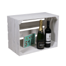 White Crate Boxes for retail displays