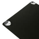 Chalkboard with suction cups for attaching to windows
