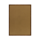 Reverse side of the wood framed black boards