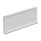 Adhesive Data Strip x 50 with a short length for use on retail shelves