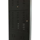 Mains powered floor standing digital advertising screen