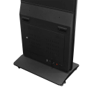 Built-in speakers and USB ports