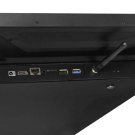 Ports on the digital display screen