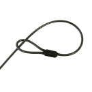Double looped cable lock