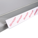 Angled Data Strip With Adhesive Return