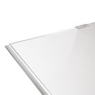 Poster pocket for cable and rod display systems