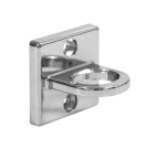 Eye plate x2 for wall fixing rope barriers and cafe barriers