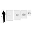 Fabric Tension System Lightbox size options available