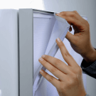 LED Tension Fabric System Lightbox