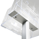 Freestanding Leaflet Dispenser with Tiers fixings