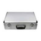 Collapsible Zig Zag Brochure Holder with carry case