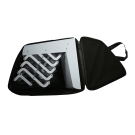 The Collapsible Brochure Stand packs away neatly