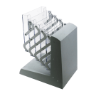 The Collapsible Brochure Stand folds away easily