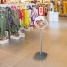 Makes your small products easily visible with this spherical display stand
