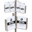 Brochure Carousel Floor Standing Leaflet Holder