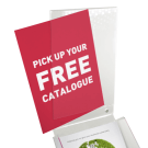 Freestanding A4 Catalogue Holder and Header
