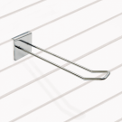 Slatwall display hooks simply slot into slatwall panels for an effortless display