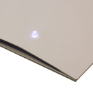 Stick on LED lights for point of sale displays