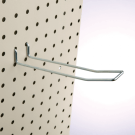 Pegboard display hooks