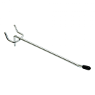 Single Prong Metal Pegboard Hooks