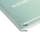 3mm Foamex panels and 5mm Foamex panels