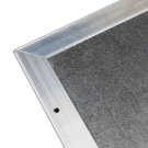 A rear aluminium frame adds greater rigidity to this snap frame
